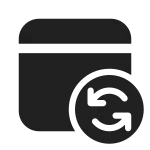 Calendar Sync SVG Icon